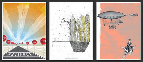 Right Brain Terrain: Alternative Motivational Posters