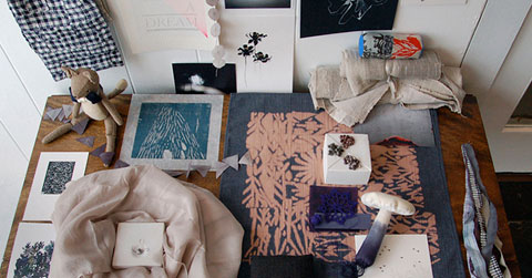 GL_come_darkness-03 Chellis Wilson art fashion installation tabletop. Photo by Maria Alexandra Vettes.