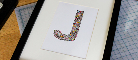 What I Made This Week: A Happy Initial
